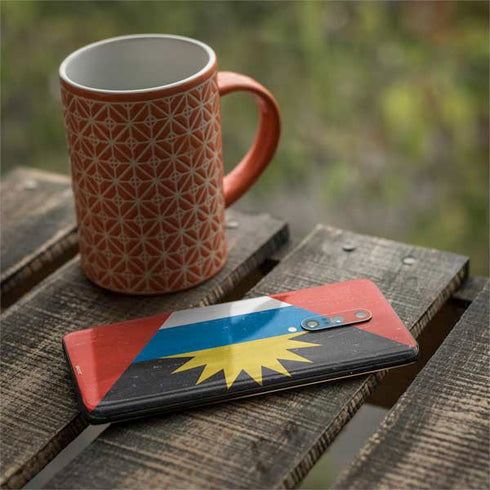 Antigua and Barbuda Flag Distressed OnePlus 7 Pro Skin